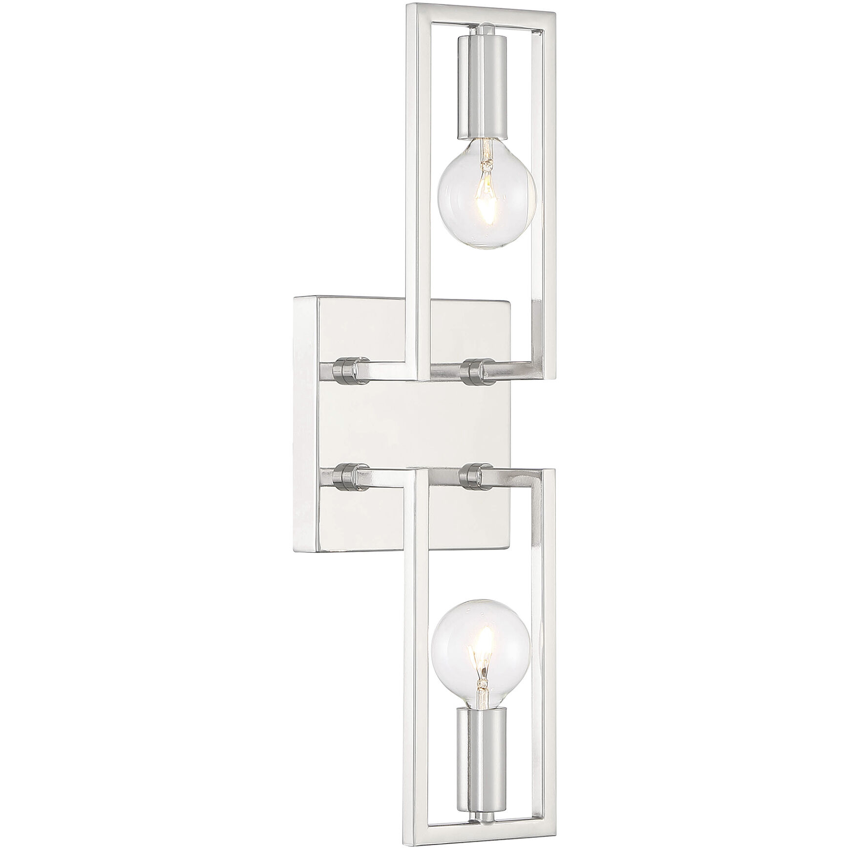 Finni 2 Light 5 inch Polished Nickel Wall Sconce Wall Light